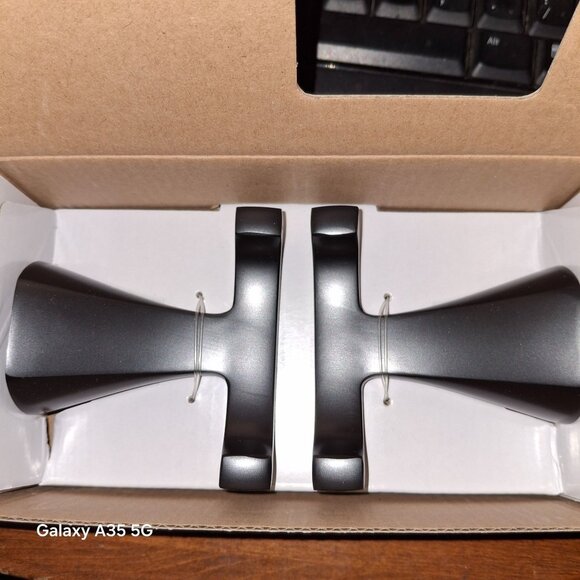 Better Homes & Gardens Matte Black Wall Hooks Set Of 2 - Picture 2 of 2